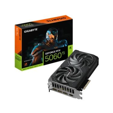 Imagem de Placa De Vídeo Gigabyte Geforce RTX 5060 Ti Windforce 8GB Gddr7 128 Bits - Gv-n506twf2-8gd