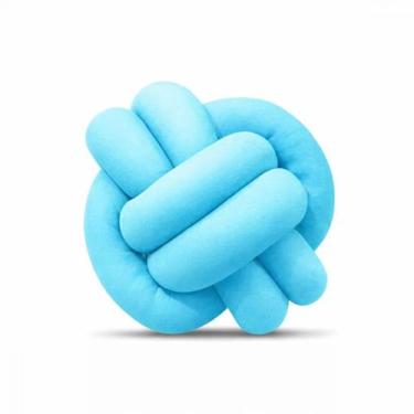 Imagem de Almofada Nozinho Escandinavo Nó Decoração Diversas Cores Sala Quarto L