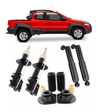 Imagem de 4 Amortecedor+ Kit Suspensão Strada Adventure 2013