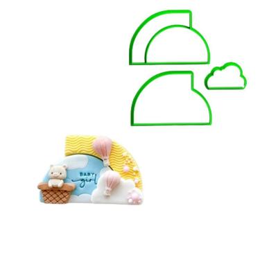 Imagem de Kit Cortador Molduras Arcos Mod 8 Tamanho 9 Cm