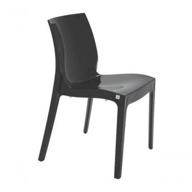 Imagem de Cadeira Tramontina Alice Brilho Summa Preta