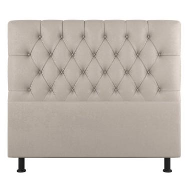 Imagem de Cabeceira Cama Box Casal Queen Size Nice 160cm Linho Bege - Abmaza