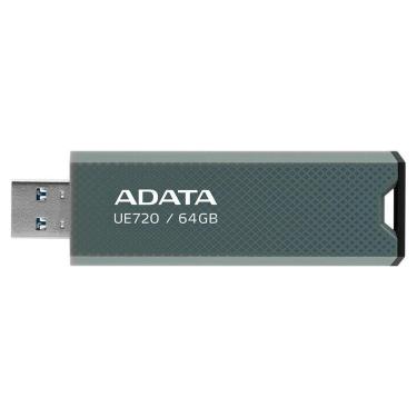 Imagem de Pen Drive 64GB ADATA Elite UE720, USB 3.2, OTG, Dual Conector, Cinza - UE720-64G-CGY/BK-Unissex