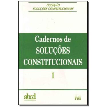 Imagem de Livro - Cadernos de soluções constitucionais - Volume 1 - 1 ed./2003