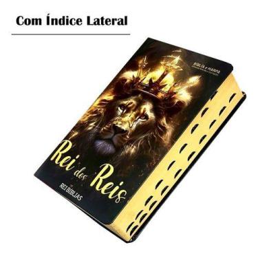 Imagem de Biblia Sagrada Arc Harpa Capa Dura João Ferreira De Almeida - Rei das 