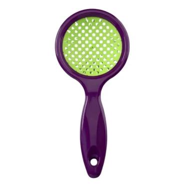 Imagem de Escova De Cabelo Favo Red Verde/pink Dompel