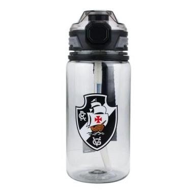 Imagem de Garrafa Plástico Com Canudo 650Ml - Vasco - Mileno