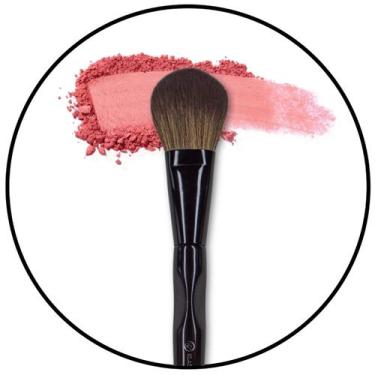 Imagem de Pincel Arredondado para Blush e Pó Onix Line 25 Klass Vough