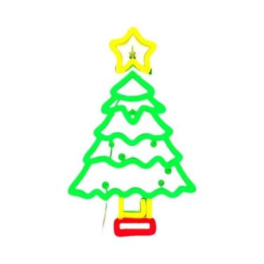 Imagem de Letreiros Neon Série Árvore De Natal: Ícones Estéticos Para Clubes, Ca