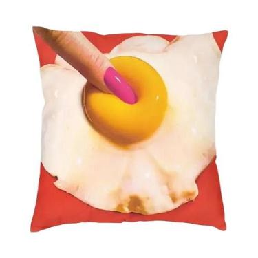 Imagem de Capa De Almofada Quadrada Com Estampa 3D De Natal, Dupla Face, Para De