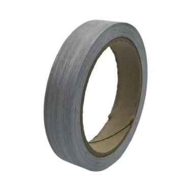 Imagem de Fita De Borda De Madeira De Bétula Com Grão Natural 2cmx10m Tiras Fina