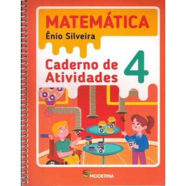 Imagem de Livro - Matemática - 4º ano - Caderno de Atividades - moderna