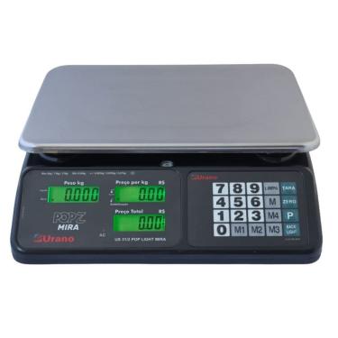 Imagem de Balança Comercial Computadora Urano US 31 / 2 POP-Z Mira com Bateria
