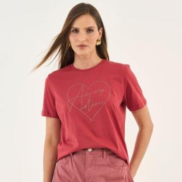 Imagem de Camiseta Colcci Amor Feminino-Feminino