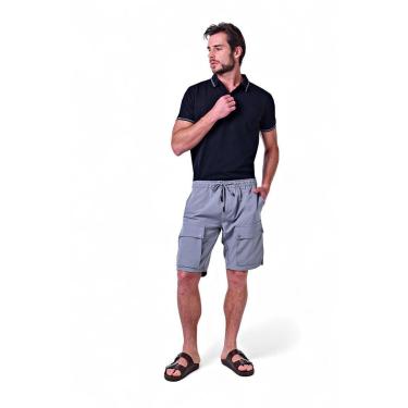 Imagem de Bermuda Masculina Micro Fibra Cargo-Masculino