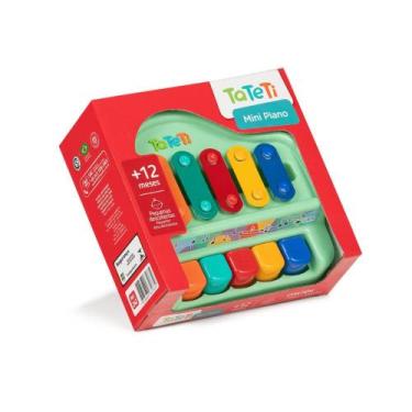 Imagem de Brinquedo Mini Piano Infantil Musical Tateti - 0242