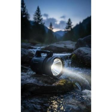 Imagem de Lanterna LED 30W Super Potente T6 Pescador - Luz Branca 6000 - Congrat