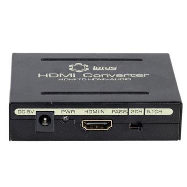 Imagem de Extrator de Áudio HDMI SPDIF Óptico + RCA - CIRILO CABOS