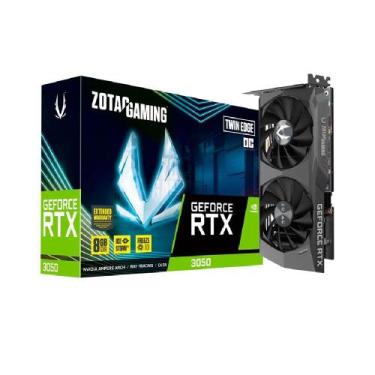 Imagem de Placa de Video Zotac RTX 3050 Twin Edge 6GB OC GDDR6 128bits ZT30510H1
