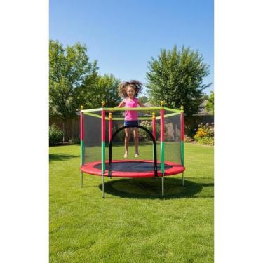 Imagem de 2x Cama Elástica Infantil 1,4m Pula Pula Segura - Congratulations Stor