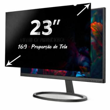 Imagem de Filtro de Privacidade para Monitor 23 Polegadas Proporção 16:9 51cm x 