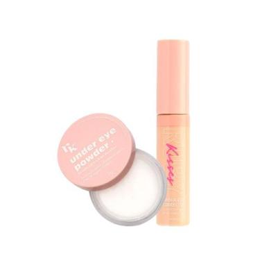 Imagem de Kit Corretivo Under Eye + Pó para a Área dos Olhos Under Eye Cor 10 - 