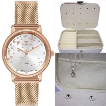 Imagem de Relógio Technos Feminino Rose Gold Trend 2035Nds/1K