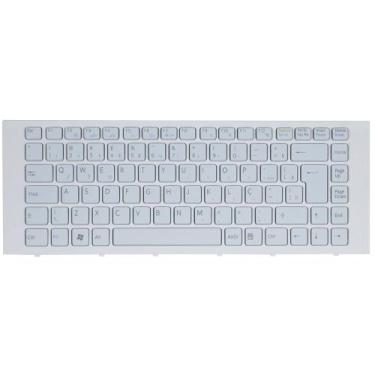 Imagem de Teclado para Notebook Sony Vaio VPC-EG3bfxl - BestBattery, Branco