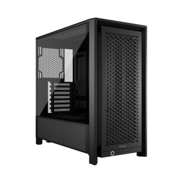 Imagem de Gabinete Gamer Corsair Frame 4000D, Mid TowerSem FANs, Preto - CC-9011290-WW-Unissex