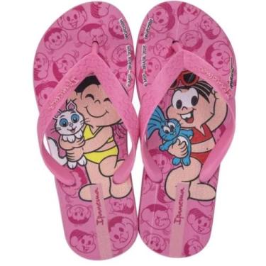 Imagem de Chinelo ipanema infantil turma da monica meninas, 31/32, Rosa