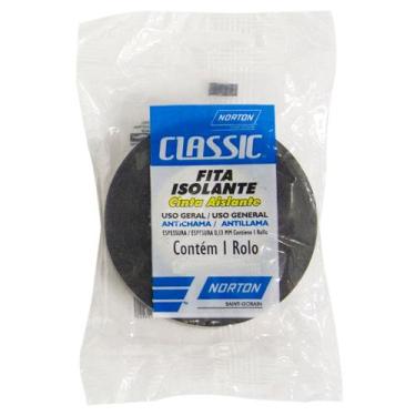 Imagem de Fita Isolante Classic 5mx19mm Norton, Preto