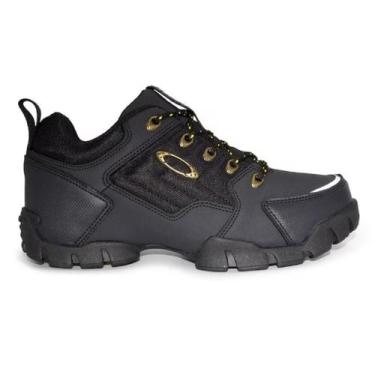 Imagem de Tênis Oakley Halftrack Low II - Black/Gold, 38, Preto, Masculino