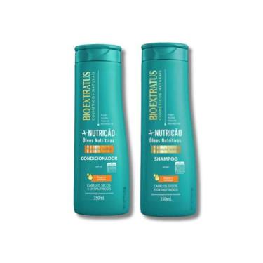 Imagem de Kit Sham E Cond Nutrição Óleos Nutritivos 350mL  Bio Extratus