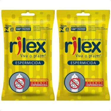 Imagem de Preservativo Rilex Espermicida Kit com 6 unidades 2x3