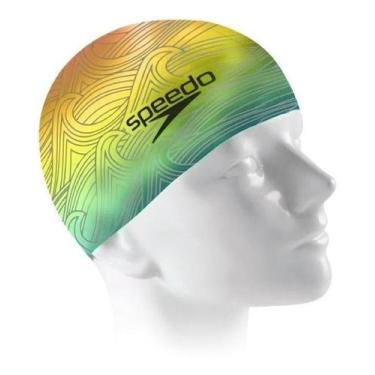 Imagem de Touca De Natação - Mod. Speerit Cap Silicone - Speedo, Amarelo