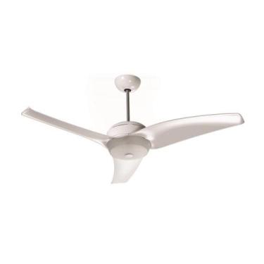Imagem de Ventilador de teto latina vt633 branco 127v controle parede, 110V