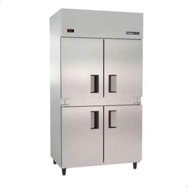 Imagem de Refrigerador 4 Portas Eco Compact MCECV4P 680L Degelo Automático Cinza