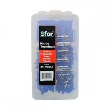 Imagem de Terminal Kit Sforplast - Femea/Forquilha/Luva /Macho/Tubolar Pre Isola