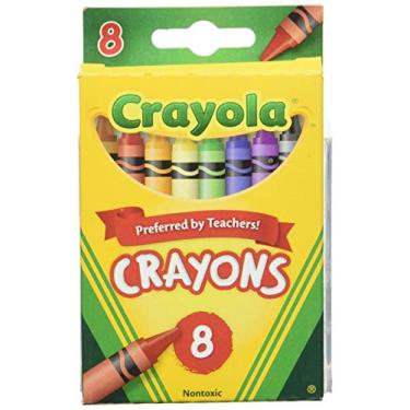 Imagem de Crayola Giz de cera, 8 unidades (caixa com 48)