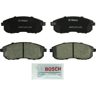 Imagem de BOSCH BC815 QuietCast Conjunto de pastilhas de freio a disco de cerâmica premium - compatível com Select Infiniti G20, G35, I30; Nissan Altima, Cube, Maxima, Sentra, 350Z; FRONTAL