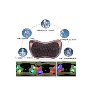 Imagem de Almofada Messageador Portátil Alivia Tensão Lombar Pescoço Outras