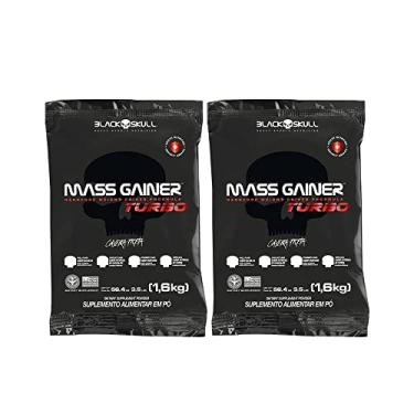Imagem de KIT 2X MASS GAINER TURBO (BAUNILHA E MORANGO) - 1,6KG