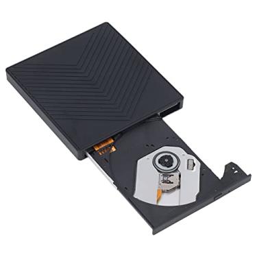 Imagem de Unidade de CD, unidade externa de CD DVD Plug and Play Multifuncional Ultra Thin Type C USB 6 HUB Interfaces para Laptop para PC para Desktop