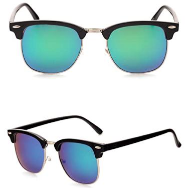 Imagem de Óculos de sol clássico polarizado masculino feminino retro designer vintage óculos de sol feminino masculino moda espelho óculos de sol, C9, outros