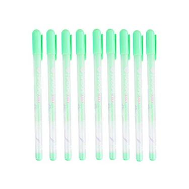 Imagem de Bestgift Marcador Artístico 2 Pontas Caixa com 10 Canetas à base de óleo Verde11