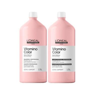 Imagem de Kit L'oréal Vitamino Color - Shampoo E Condicionador 1500ml - L'oréal