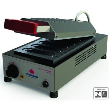 Imagem de Máquina de Crepe Suíço 6 Cavidades Progás PRK-06 E Style 220v