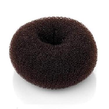Imagem de (X-Large, Brown) - Beaute Galleria Hair Donut Bun Maker Ring Style Mesh Chignon Ballet Sock Bun (X-Large, Brown)