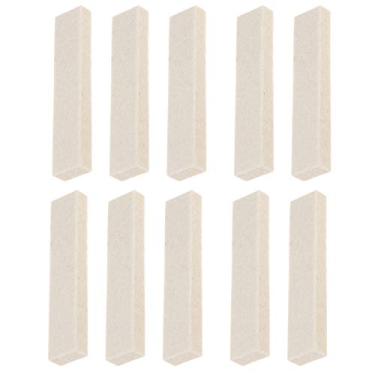 Imagem de Moovul Pastilhas de freio de bicicleta ergométrica feltro resistente à lã almofada de arrasto para peças de substituição de pastilhas de freio de bicicleta