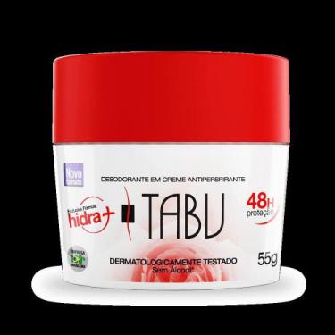 Imagem de Desodorante Creme Antitranspirante Tabu 55G - Tabu Clássico